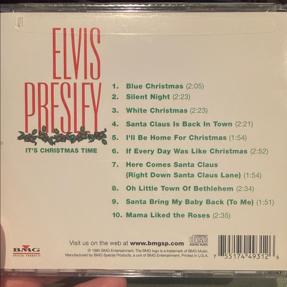Elvis Presley Christmas CD - Picture 2 of 2